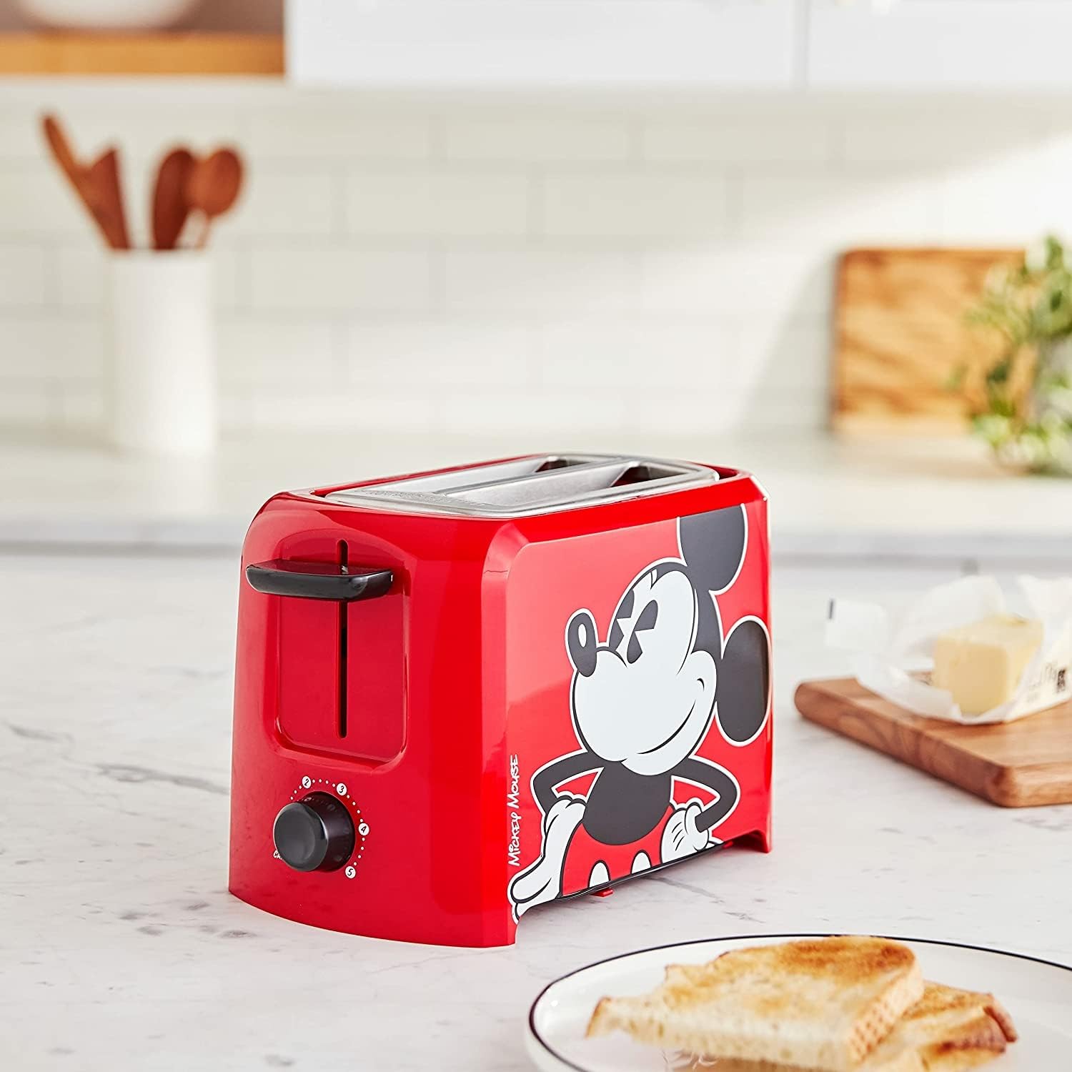 Amazon.com: Disney Mickey Mouse 2 Slice Toaster by Select Brands